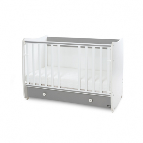 Πολυμορφικό κρεβάτι Lorelli® Dream White - Stone Grey 70x140 cm