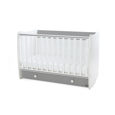 Πολυμορφικό κρεβάτι Lorelli® Dream White - Stone Grey 70x140 cm