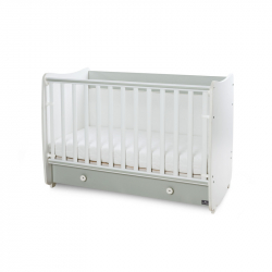 Πολυμορφικό κρεβάτι Lorelli® Dream White - Milky Green 70x140 cm