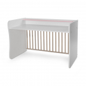 Πολυμορφικό κρεβάτι Lorelli® Mini Max White - Orchid Pink