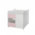 Πολυμορφικό κρεβάτι Lorelli® Mini Max White - Orchid Pink