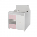 Πολυμορφικό κρεβάτι Lorelli® Mini Max White - Orchid Pink