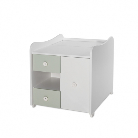 Πολυμορφικό κρεβάτι Lorelli® Mini Max White - Milky Green