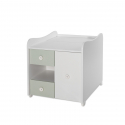 Πολυμορφικό κρεβάτι Lorelli® Mini Max White - Milky Green