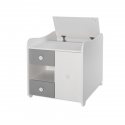 Πολυμορφικό κρεβάτι Lorelli® Mini Max White - Stone Grey
