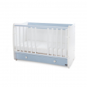 Πολυμορφικό κρεβάτι Lorelli® Dream White - Baby Blue 60x120 cm