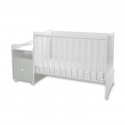 Πολυμορφικό κρεβάτι Lorelli® Trend Plus New White - Milky Green