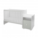 Πολυμορφικό κρεβάτι Lorelli® Trend Plus New White - Milky Green