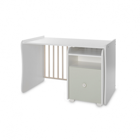 Πολυμορφικό κρεβάτι Lorelli® Trend Plus New White - Milky Green