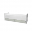 Πολυμορφικό κρεβάτι Lorelli® Trend Plus New White - Milky Green