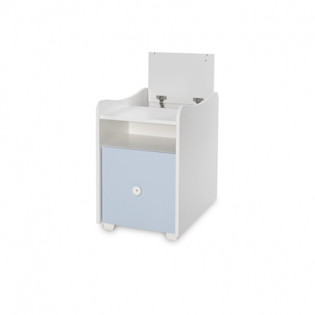 Πολυμορφικό κρεβάτι Lorelli® Trend Plus New White - Baby Blue