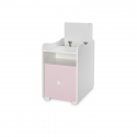 Πολυμορφικό κρεβάτι Lorelli® Trend Plus New White - Orchid Pink