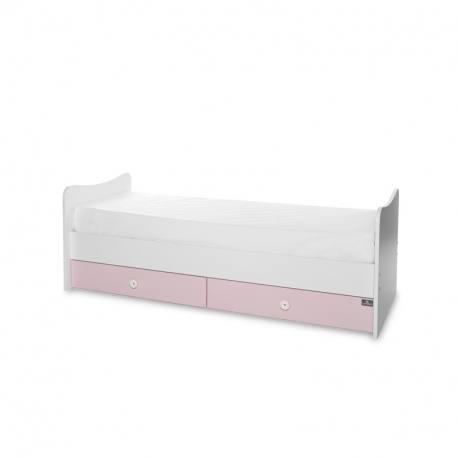 Πολυμορφικό κρεβάτι Lorelli® Trend Plus New White - Orchid Pink