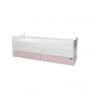 Πολυμορφικό κρεβάτι Lorelli® Trend Plus New White - Orchid Pink
