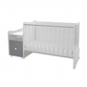 Πολυμορφικό κρεβάτι Lorelli® Trend Plus New White - Stone Grey
