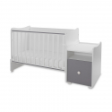 Πολυμορφικό κρεβάτι Lorelli® Trend Plus New White - Stone Grey