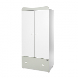Ντουλάπα Lorelli® Exclusive White - Milky Green