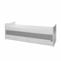 Πολυμορφικό κρεβάτι Lorelli® Maxi Plus White/Stone Grey