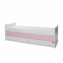 Πολυμορφικό κρεβάτι Lorelli® Maxi Plus White/Orchid Pink
