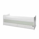 Πολυμορφικό κρεβάτι Lorelli® Maxi Plus White/Milky Green
