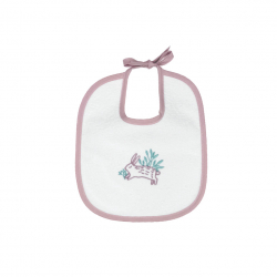 Σαλιάρα αδιάβροχη με κορδόνι Baby Star Spring