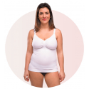 Mπλουζοσουτιέν θηλασμού Cariwell Seamless Shapewear Λευκό S