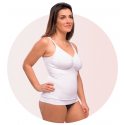 Mπλουζοσουτιέν θηλασμού Cariwell Seamless Shapewear Λευκό S