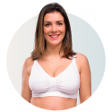 Σουτιέν θηλασμού Carriwell™ Gel-Support Maternity & Nursing Bra Λευκό S