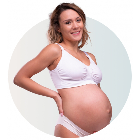 Σουτιέν θηλασμού Carriwell™ Gel-Support Maternity &amp; Nursing Bra Λευκό S