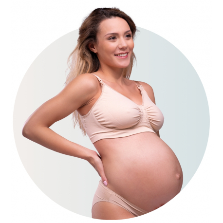 Σουτιέν θηλασμού Carriwel™ Gel-Support Maternity &amp; Nursing Bra Μπεζ S
