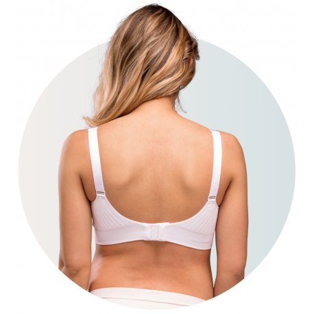 Σουτιέν θηλασμού με ενίσχυση Carriwell Padded Maternity&amp;Nursing Bra Λευκό L