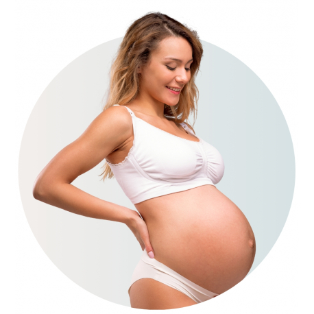 Σουτιέν θηλασμού Carriwell Gel-support Padded Maternity&amp;Nursing Bra Λευκό M