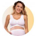 Σουτιέν εγκυμοσύνης Carriwell Seamless Maternity Bra Λευκό L