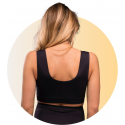 Σουτιέν εγκυμοσύνης Carriwell Seamless Maternity Bra Μαύρο S