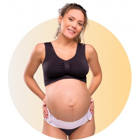 Ζώνη εγκυμοσύνης Carriwell™ Maternity Support Belt Λευκό S/M