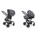 Καρότσι και port-bebe FoppaPedretti UP3 Titanio 2in1