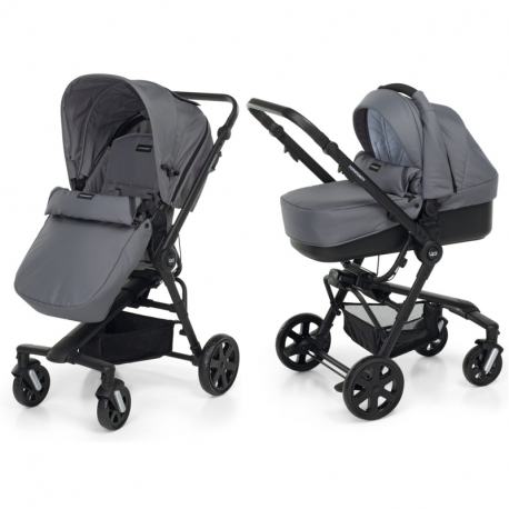 Καρότσι και port-bebe FoppaPedretti UP3 Titanio 2in1