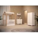 Βρεφικό Κρεβάτι Casababy La Maison Λευκό-Φυσικό