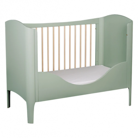 Κάγκελο μετατροπής σε παιδικό κρεβάτι Troll Nursery Wave Light Green