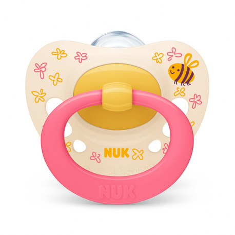 Πιπίλα Nuk® Classic Signature μέγεθος 3 (18-36M) με θήκη