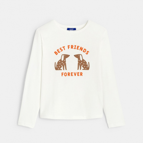 Okaidi Μπλούζα με μήνυμα best friends forever μπλε για κορίτσια