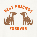 Okaidi Μπλούζα με μήνυμα best friends forever μπλε για κορίτσια