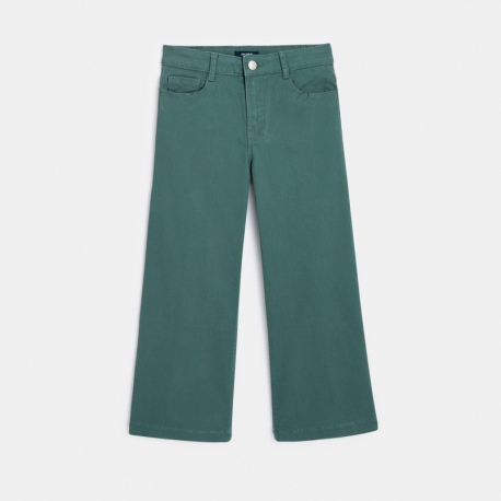 Okaidi Pantalon taille haute, large et court