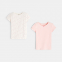 Okaidi Φανελάκι T-shirt (συσκευασία με 2) για κορίτσια