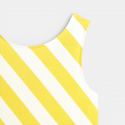 Okaidi Robe rayee en jersey jaune fille