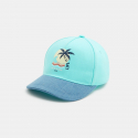 Okaidi Καπέλο τζόκεϊ με μοτίφ surf