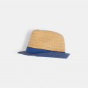 Obaibi Καπέλο ήλιου με αντίθεση χρώματος