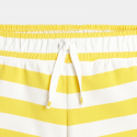 Okaidi Short en molleton raye jaune fille