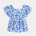 Okaidi Μπλούζα με τυπωμένα σχέδια με μανίκια πεταλούδα
