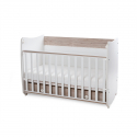 Πολυμορφικό κρεβάτι Lorelli® Dream White - Light Oak 70x140 cm